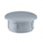 Bouchons plastiques gris pour trous 20x17 mm.