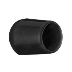Kappen für Rundrohre PVC 10 mm Schwarz 10 pcs