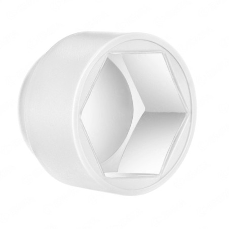 Cache-écrous M20 et clé de 30 en couleur Blanc 100 pcs Cache écrou pour vis M20 clé de 30