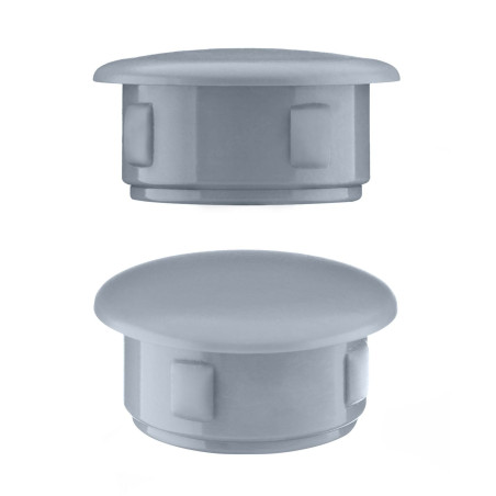 Bouchon pour Trou de Fixation 12x3 mm Gris