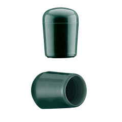 Bouchon pour tube rond 12 mm Vert