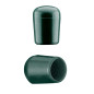 Bouchon pour tube rond 20 mm Vert