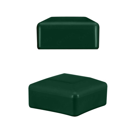 Capuchon poteau 60x60 mm Vert