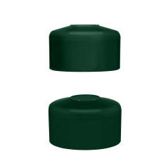 Capuchon poteau rond 2 1/2" Vert