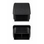 Embout carré incliné 20x30 mm Noir Embout carré incliné 20x30 bouchon carré incliné 20x30 EMFA GmbH