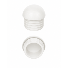 Embout demi-sphérique pour tube rond 40,0 bouchon hémisphérique tube rond 40,0 EMFA GmbH