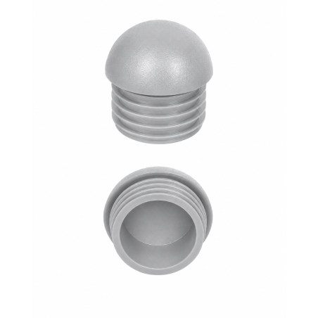Embout demi-sphérique pour tube rond 42,4 bouchon hémisphérique tube rond 42,4 EMFA GmbH
