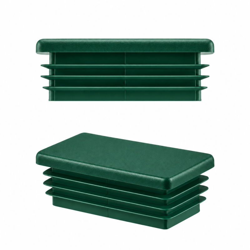 Bouchon Pour Tube Rectangulaire 20x30 mm Vert