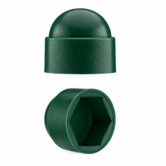Cache-écrou M8 clé de 13 vert 10 ans de garantie!
