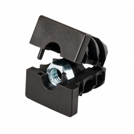 Embout carré renforcé avec insert fileté métallique 25x25 mm M8 insert fileté carré 25x25 EMFA GmbH