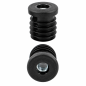 Embout rond pour tube avec insert fileté métallique 35 mm M10 Noir Embout rond pour tube avec insert fileté métallique 35 mm M10 insert fileté pour tube 35 EMFA GmbH