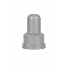 Cache-écrou et vis allongé avec logement pour rondelle en PE M14 H28 capuchon de vis M14 EMFA GmbH