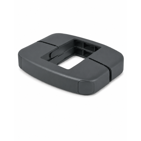 Collier intermédiaire en plastique pour panneaux rigides 40x60 mm Anthracite Collier intermédiaire en plastique pour panneaux rigides 40x60 mm bride EMFA GmbH