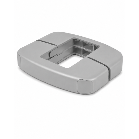 Collier intermédiaire en plastique pour panneaux rigides 40x60 mm bride EMFA GmbH