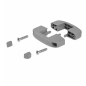 Collier intermédiaire en plastique pour panneaux rigides 40x60 mm bride EMFA GmbH