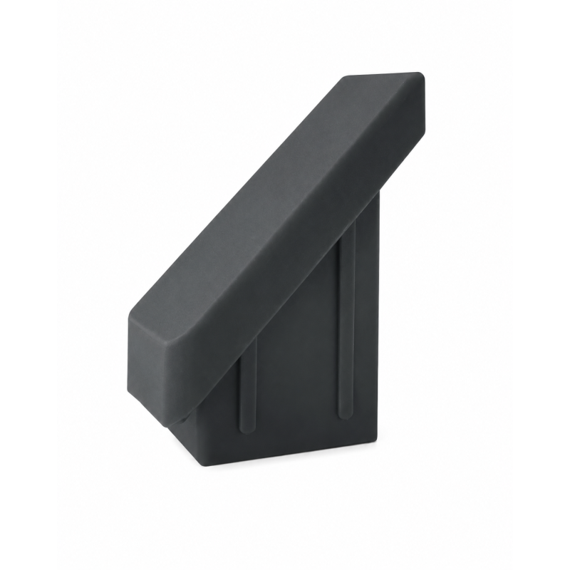 Embout intérieur incliné 45° pour poteaux de clôture 20x30 mm Anthracite Embout intérieur incliné 45° pour poteaux de clôture 20x30 mm Anthracite