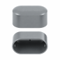Embout pour tube ovale 20x38 mm capuchon de finition EMFA GmbH