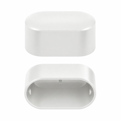 Embout pour tube ovale 20x38 mm capuchon de finition EMFA GmbH