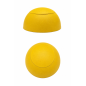 Cache-vis sphérique plat pour aires de jeux M12 Jaune Cache-vis sphérique plat pour aires de jeux M12 capuchon cache-vis plat M12 EMFA GmbH