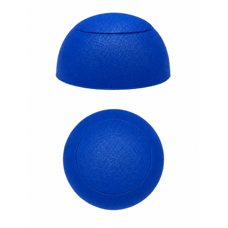 Cache-vis sphérique plat pour aires de jeux M6 Bleu Cache-vis sphérique plat pour aires de jeux M6 Bleu