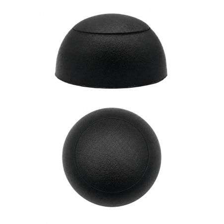 Cache-vis sphérique plat pour aires de jeux M8 Noir Cache-vis sphérique plat pour aires de jeux M8 capuchon cache-vis plat M8 EMFA GmbH