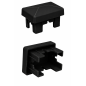 Bouchon intérieur rectangulaire pour poteau de clôture 40x60 mm Noir Bouchon intérieur rectangulaire pour poteau de clôture 40x60 mm capuchon EMFA GmbH