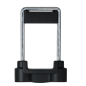 Support de fixation pour panneaux rigides avec étrier 40x40 mm Noir Support de fixation pour panneaux rigides avec étrier 40x40 mm collier EMFA GmbH